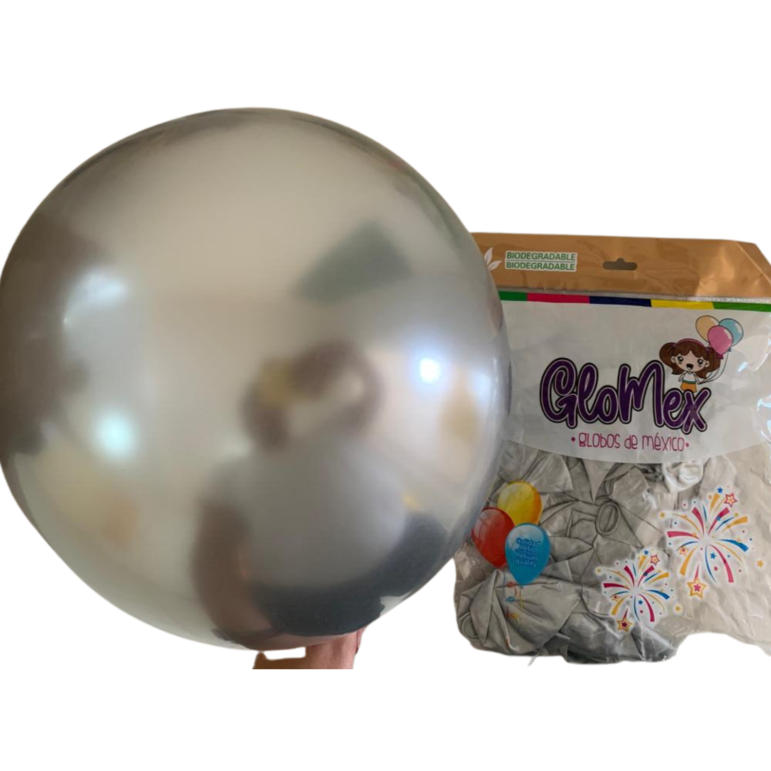 GLOMEX PLATA CHROME 12´´ C/50 PZ