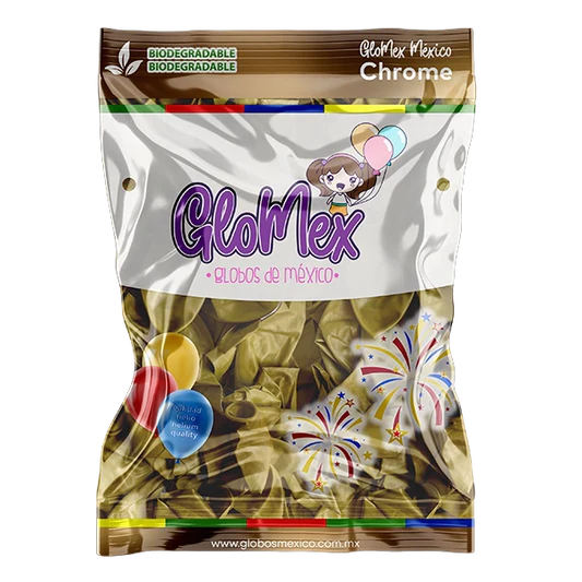 GLOMEX ORO CHROME 12´´ C/50 PZ